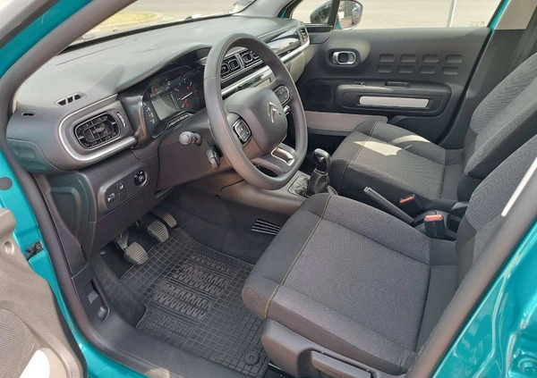 Citroen C3 cena 63900 przebieg: 35938, rok produkcji 2022 z Chmielnik małe 137